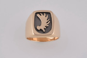 Wappen  Siegel  Ring  Rotgold